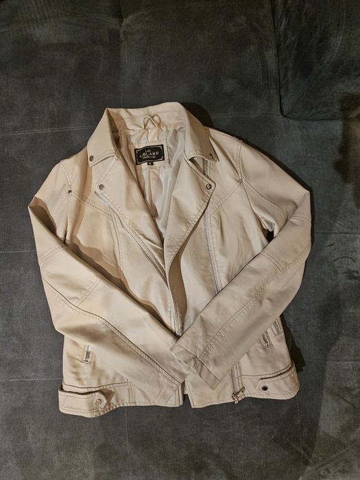 Kurtka ramoneska M pudrowy róż