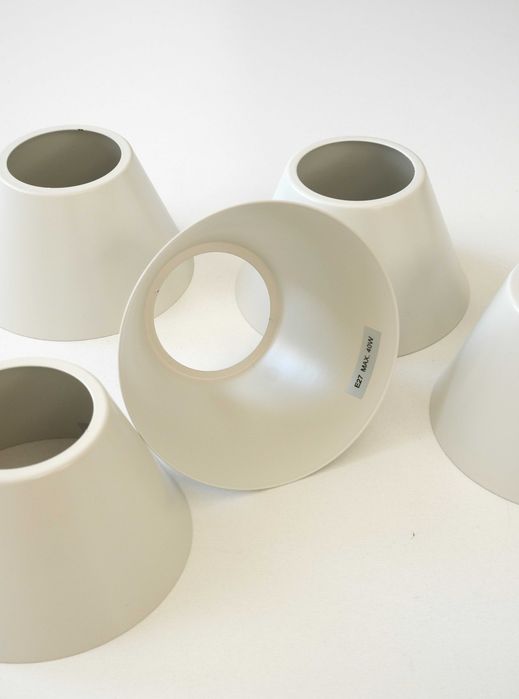 Beżowe klosze do lamp E27 DIY nowe