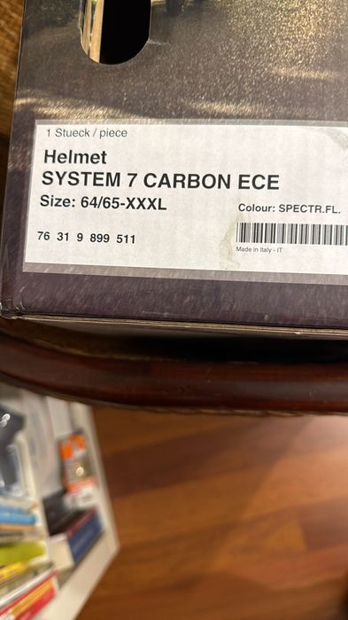 Capacete BMW System 7 Carbon ECE