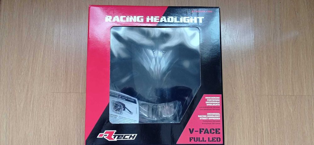 Farol/Mica Rtech V-Face Full Led Headlight