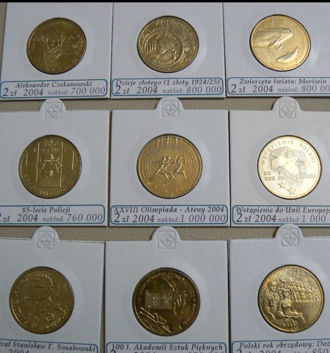 2zł rocznik 2004 mennicze