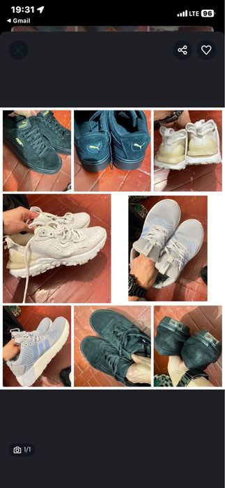 Кросівки жіночі 150 грн пара