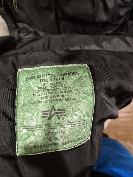 Зимова куртка Alpha Industries N-3B (N)