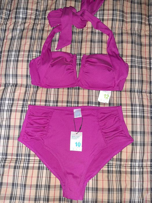 Новый раздельный купальник в рубчик Primark