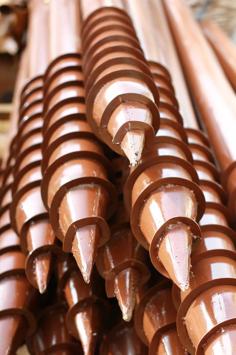 Свая винтовая (геошуруп) винтовой столб для домов из газобетона.: 1 100 ...