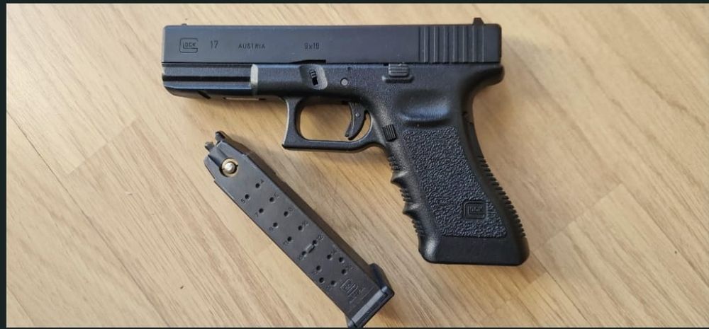 Arma de chumbos e gaz Glock 17