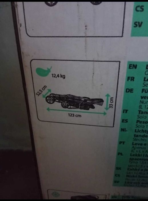Carrinho de gemeos Bebé Confort
