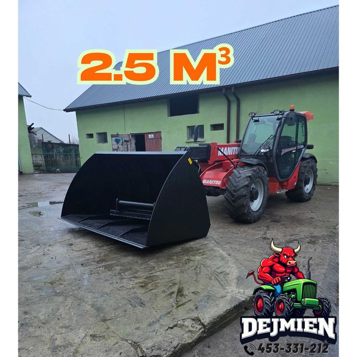 ŁYŻKA HARDOX Łycha / Objętościowa. Do Tura. Ładowarki. Od Producenta. Bardzo Solidna. STAL WZMOCNIONA !!! Lemiesz HARDOX !!! Super Ceny !!