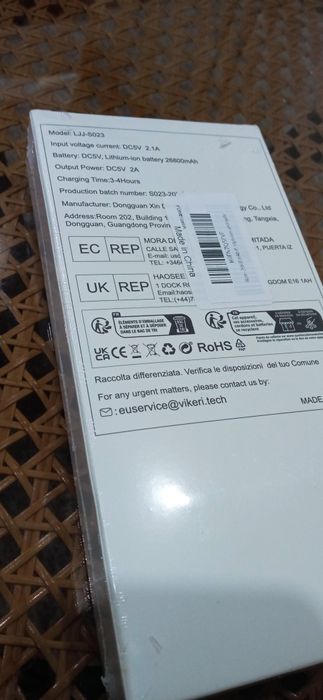 Vikeri - solar charger 26800mAh - oferta de portes de envio