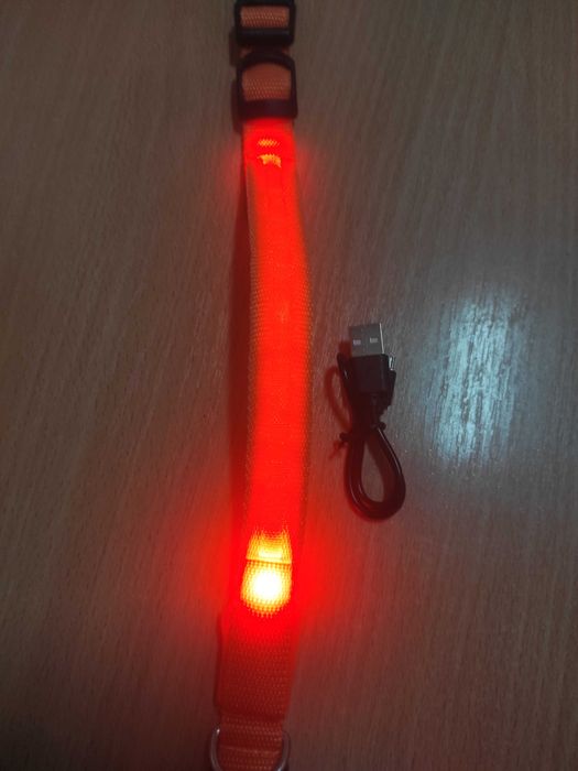 Ошейник светящийся для собаки или кота