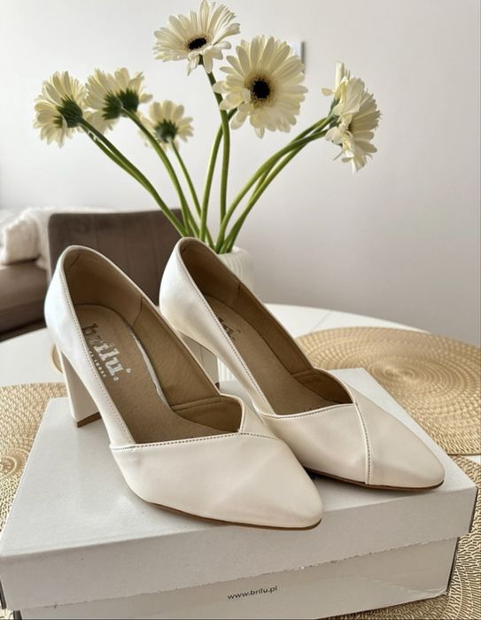 Nowe buty ślubne Brilu 38