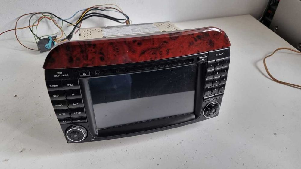 radio android bluetooth  mercedes s-klasa w220 lift