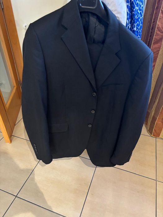 Fato L tamanho 52 preto