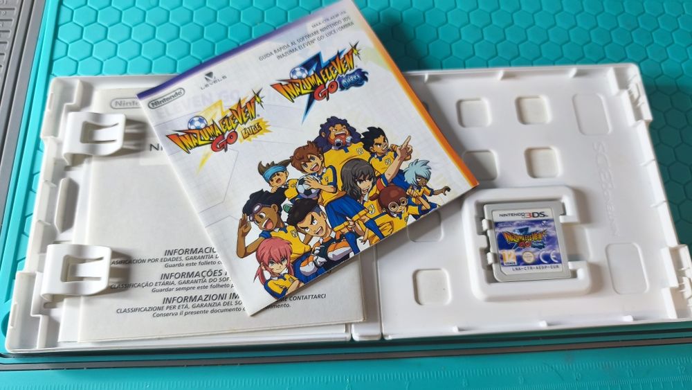 Inazuma Eleven Go Shadow 3ds Liga ao Viana