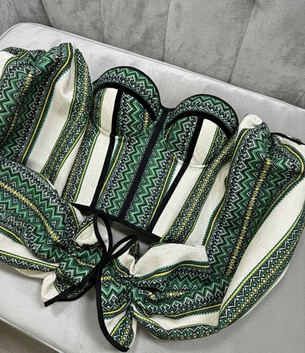 Вишитий корсет з рукавами в українському стилі В НАЯВНОСТІ