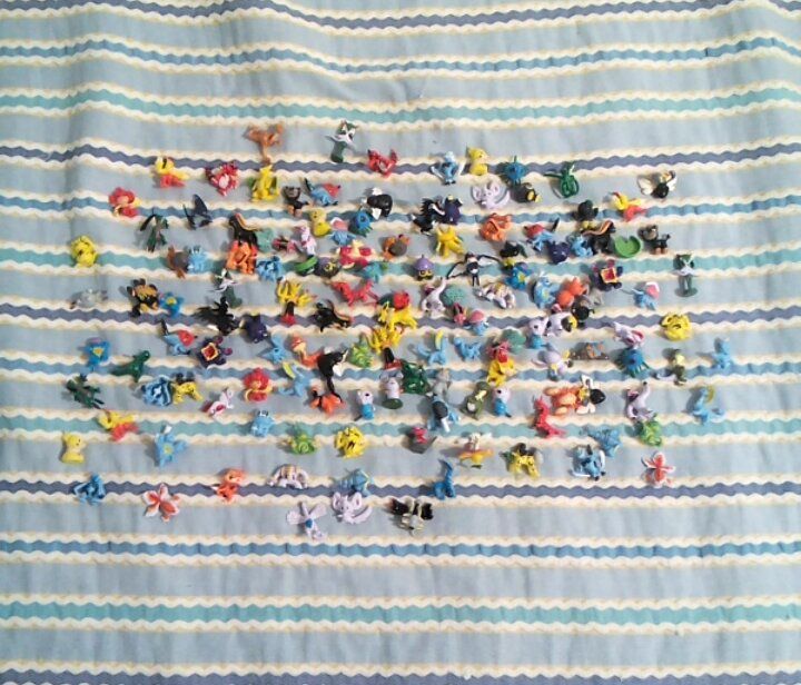 Pokémon figuras pequenas