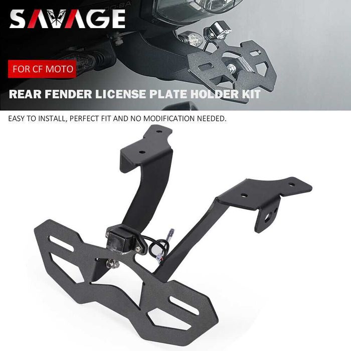 Suporte matrícula CF Moto 450 MT Savage