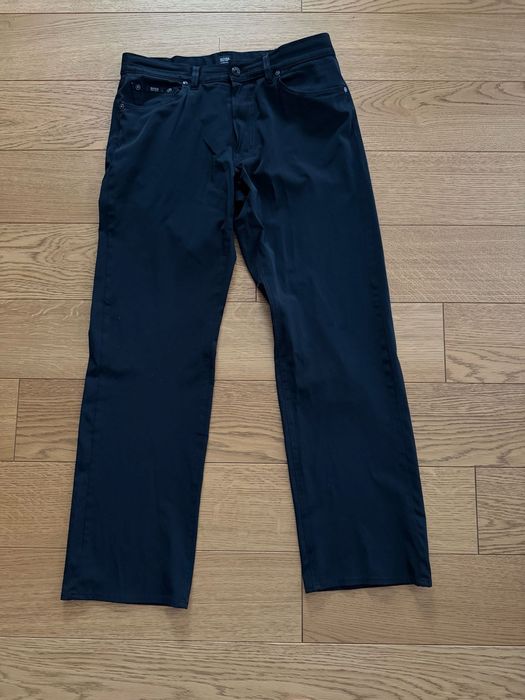 Męskie czarne spodnie, stretch, Hugo Boss - 34/32