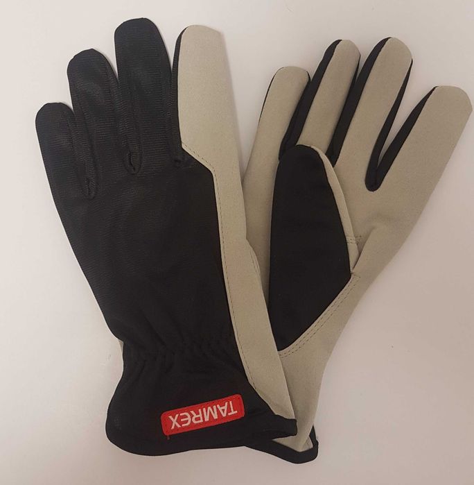 Рабочие перчатки Tamrex из козьей кожи с нейлоном на тыльной стороне ...