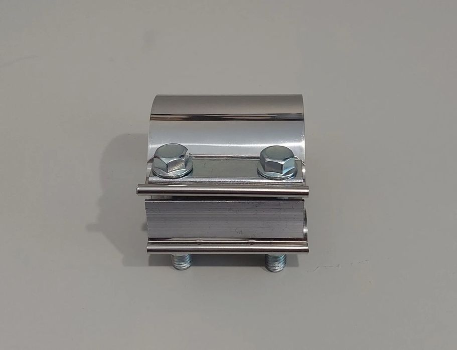 63mm - Braçadeira Inox União Tubo Escapes Universal