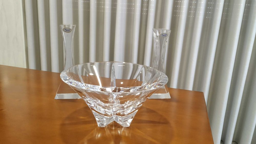 Peças de decoração em Cristal