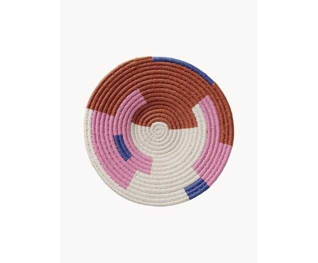 Broste Copenhagen Ręcznie robiona dekoracja ścienna Flett Ø 42