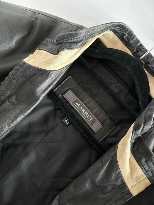 Oryginalna męska kurtka skórzana Marbet