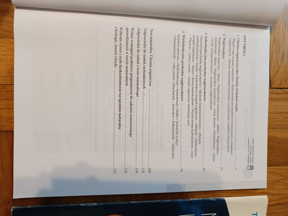 Maturalne karty pracy z chemii Nowa Era
