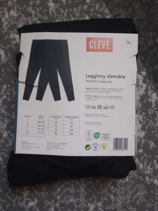 Legginsy/getry czarne