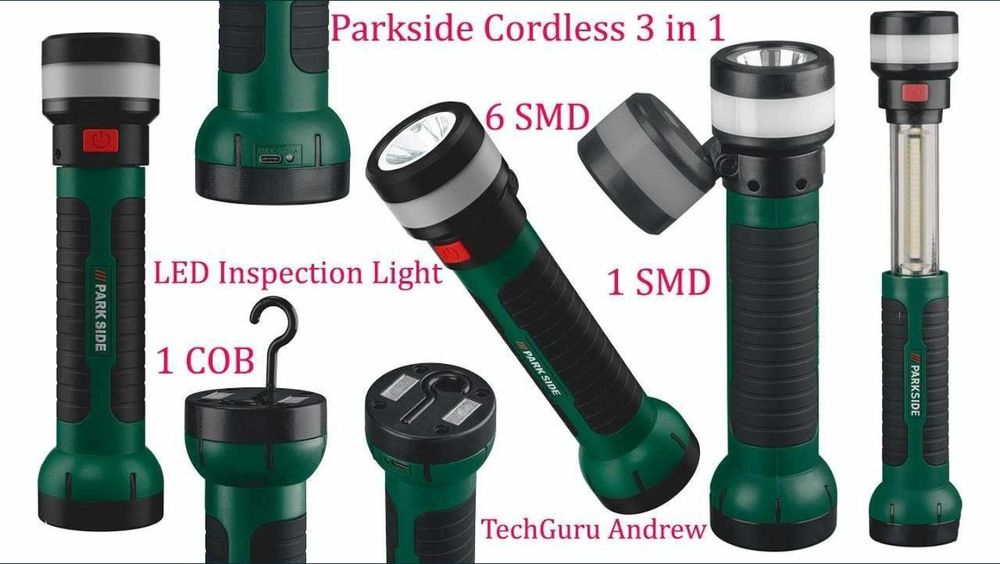 Акумуляторн оригін ліхтар GERMAN PARKSIDE PATC 2/лампа/світильн/фонарь