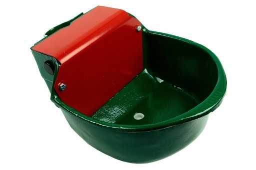 Poidło żeliwne pływakowe dla bydła, owiec, psów koni 4 l, z korkiem