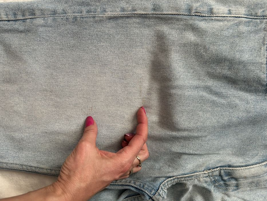 #cropp spodnie jeansowe niebieskie