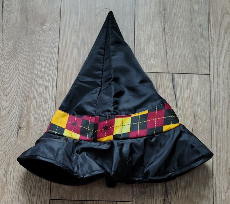 Tiara kapelusz czarownicy czarodzieja Harry Potter 8-11 lat