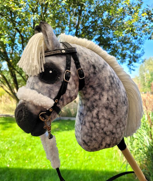 Konik Hobby Horse A4 ręcznie szyty z minky, #72