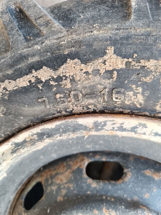2x pneus tractor 7.50 16"