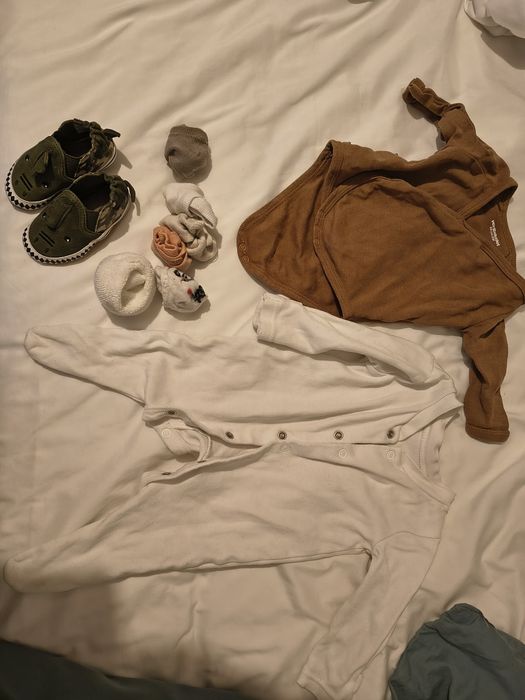 Ubrania dziecięce 60,   3 ol sztuka