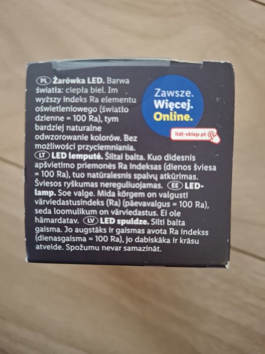 Żarówki LED GU5.3, 4 sztuki