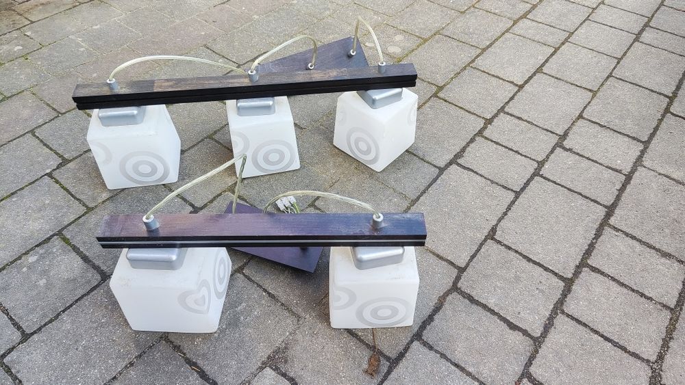 Lampy do salonu, lampa do kuchni.