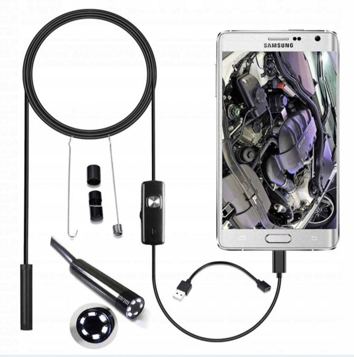 Endoskop kamera Inspecyjna android usb-c 3,5m led