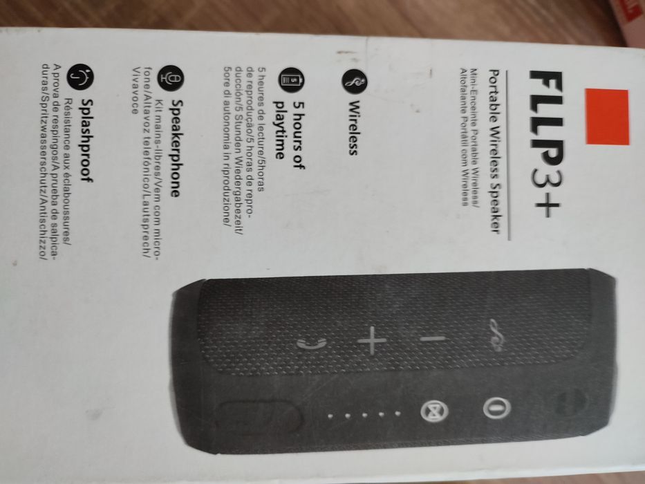 Колонка портативна Bluetooth FLLP3+