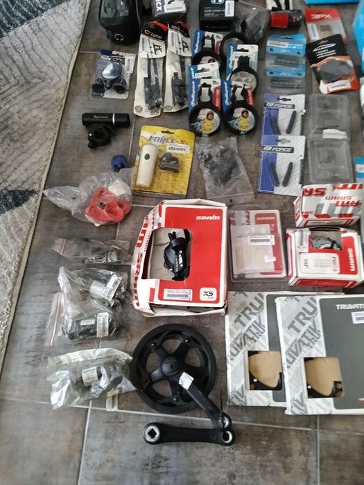 Liquidação de material de ciclismo,