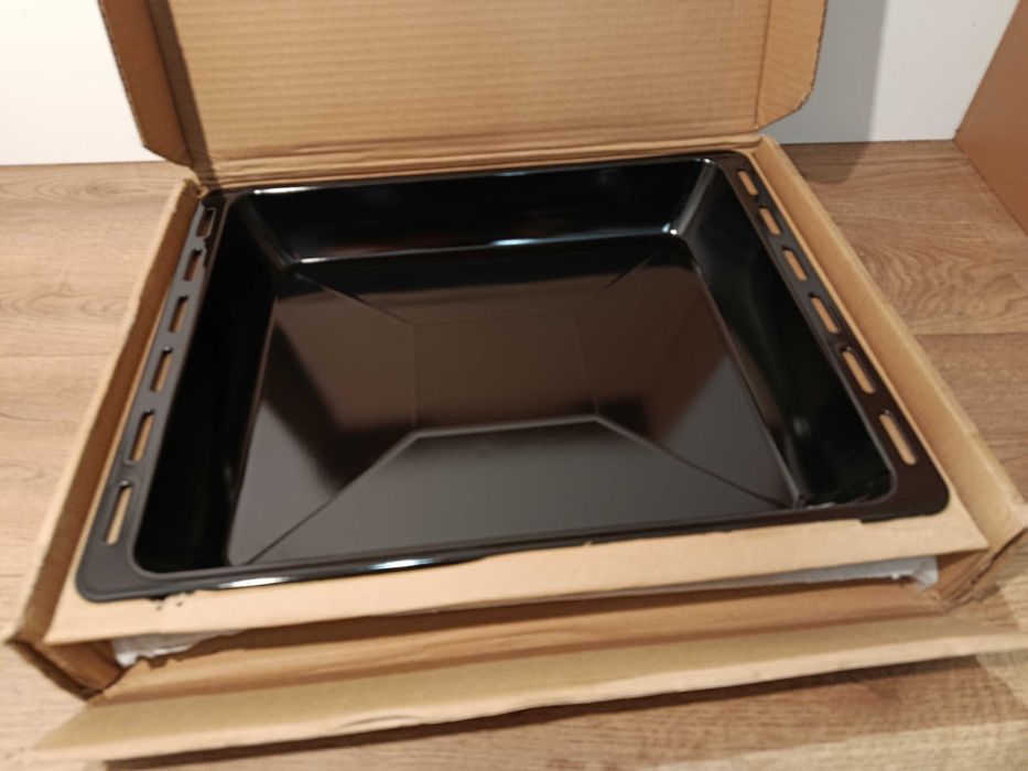 Zestaw 2 Blach Emaliowanych ICQN do Piekarnika (455 x 375 mm) | Głębokość 30 mm & 60 mm