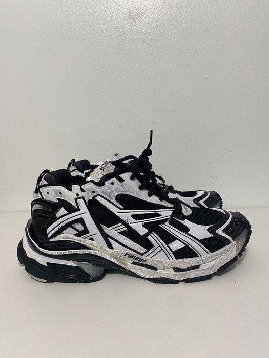 (БЕЗ ПЕРЕДОПЛАТИ)Balenciaga Runner баленсіага раннер чорні білі