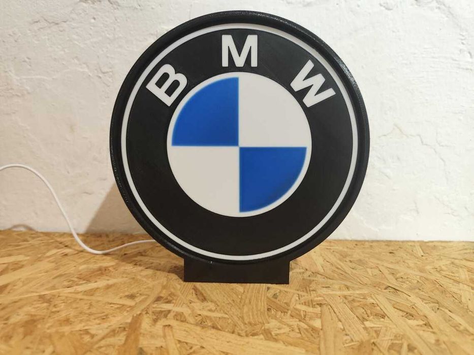 Lightbox Luminaria decorativa BMW