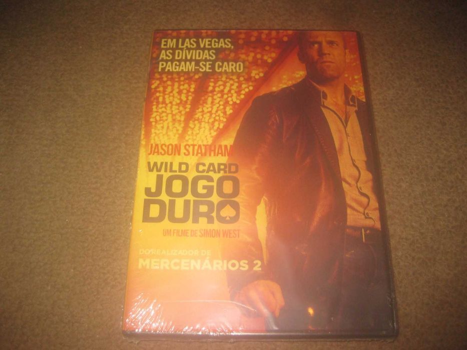 DVD "Wild Card- Jogo Duro" com Jason Statham/Selado!