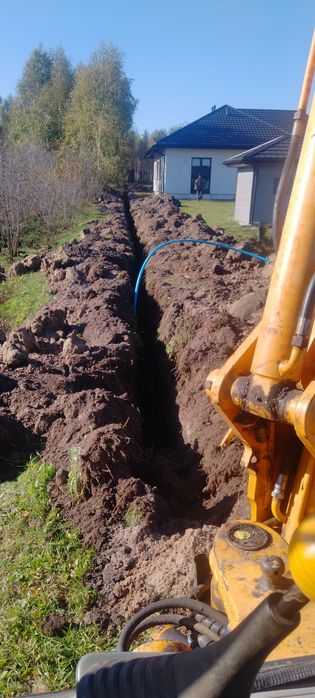 Usługi koparko ładowarką, roboty ziemne