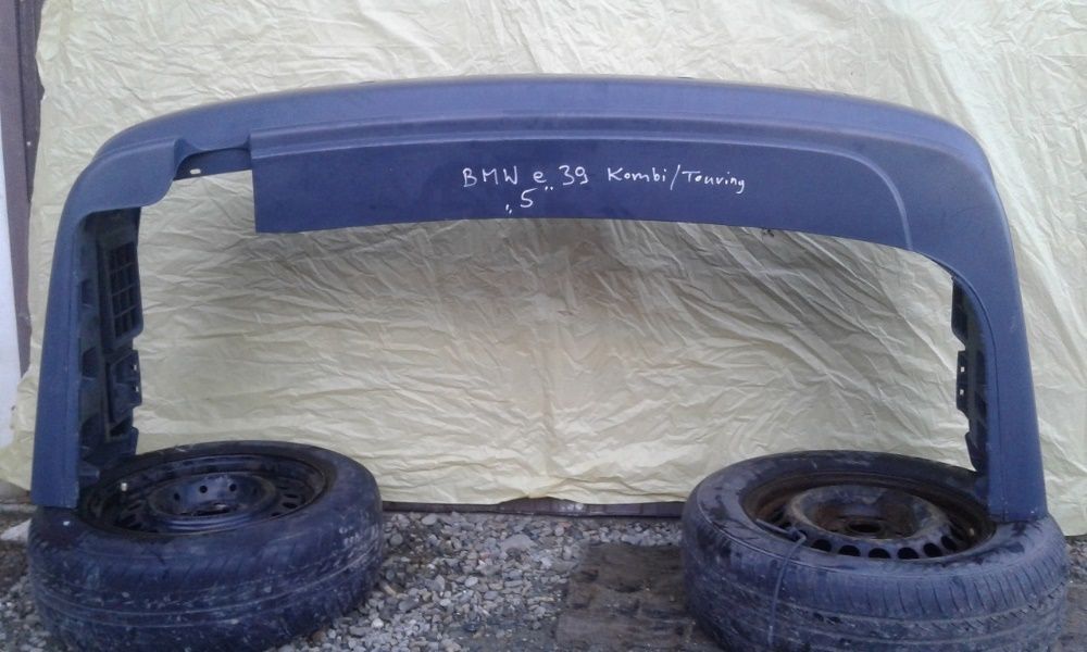 NOWY Zderzak Tył Tylni Oryginał z Salonu BMW 5 e39 Kombi Touring PDC