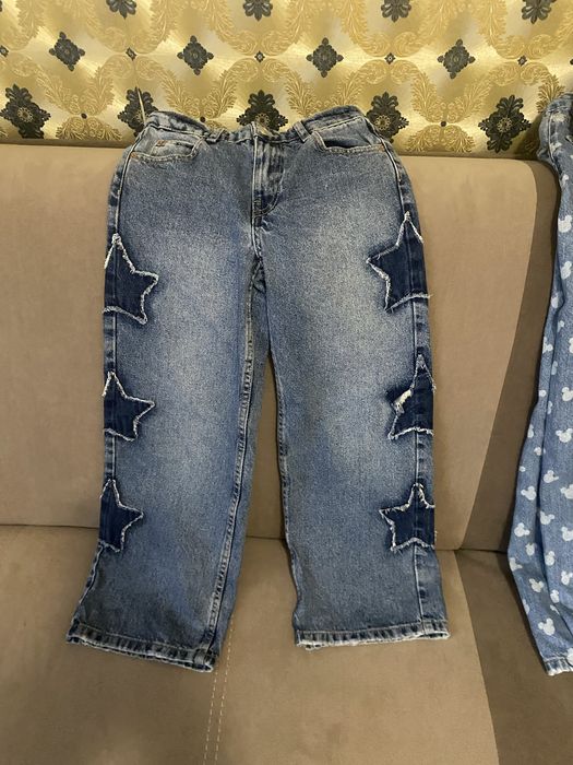 Джинси багі, палаццо, мом zara hm