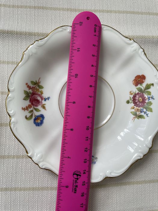Антикварні тарілки Rosenthal Pompadour Зельб Баварія Німеччина 1920-30-ті