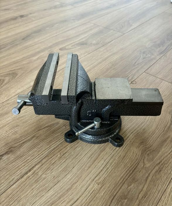 Solidne Imadło Obrotowe Warsztatowe Imadło Ślusarskie do Garażu 125mm